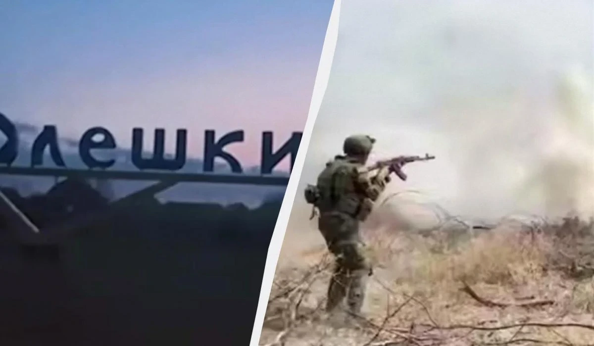 Під прикриттям перемир’я в Олешках РФ перегруповує війська: військовий розкрив задум ворога