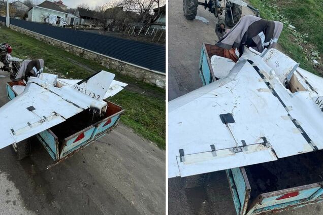 У Молдові чоловік знайшов дрон з російським маркуванням і привіз на мотоблоці у село: чим усе завершилось. Фото і відео