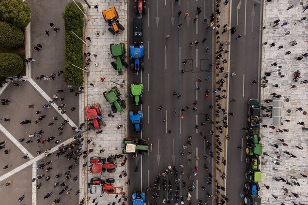 У Греції під час протестів фермерів спалахнули сутички з поліцією: у чому причина