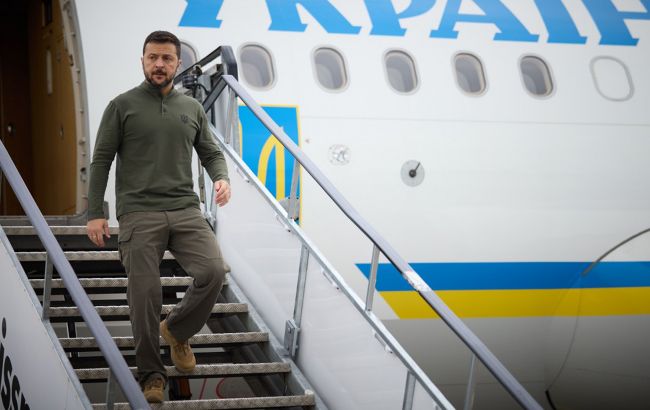 У Зеленського відреагували на “переслідування” його літака дронами: що сказали